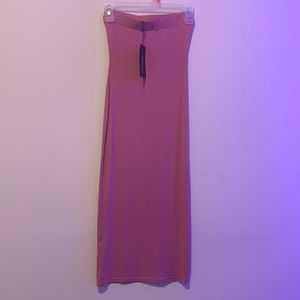 Pink tube dress from fashion Nova in size Small